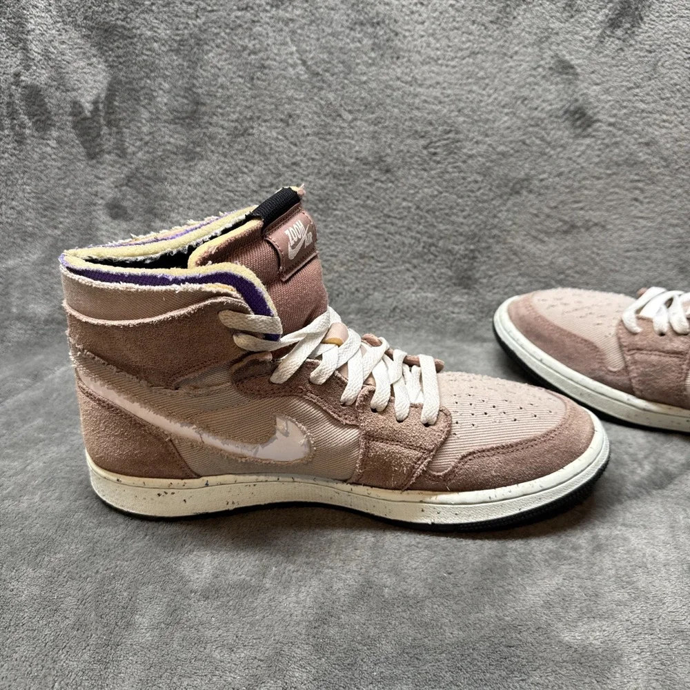 Air Jordan 1 Zoom Air‎ Comfort High Fossil Stone Size 10 Men's Basketball